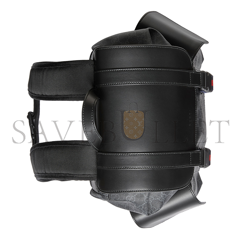 GUCCI GG BLACK LARGE BACKPACK 495563 (42*34*16cm) GUCCI GG BLACK LARGE BACKPACK 495563 (42*34*16cm)